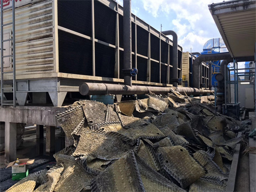 淋水填料的選用對冷卻塔的出塔水溫有哪些影響?_深圳冷卻塔廠家(杭州冷卻塔專用填料)